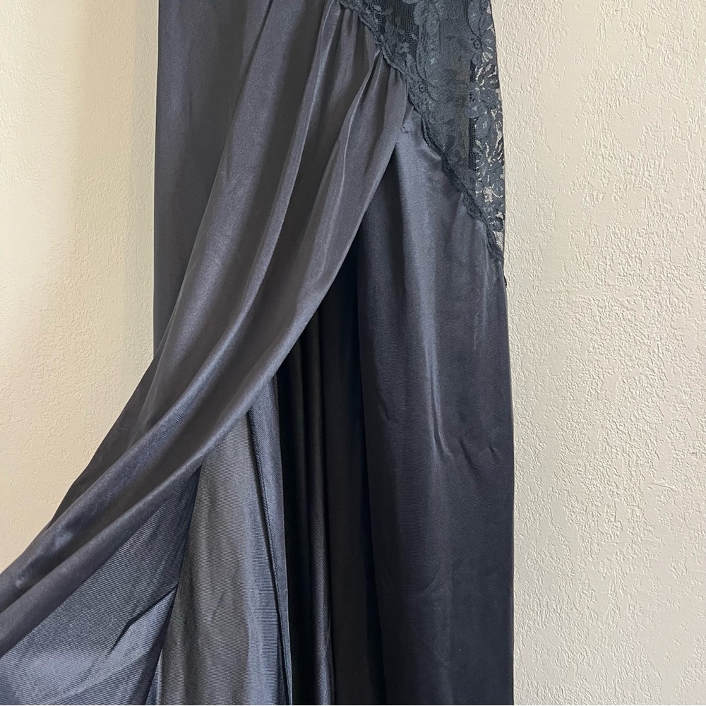 Vintage Val Mode High Slit Lace Slip - Picture 6 of 13